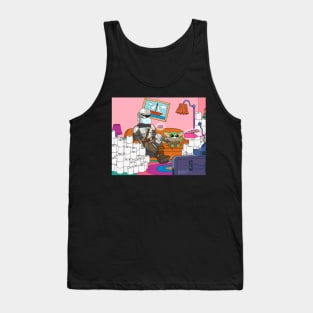 Baby on Couch TP Tank Top